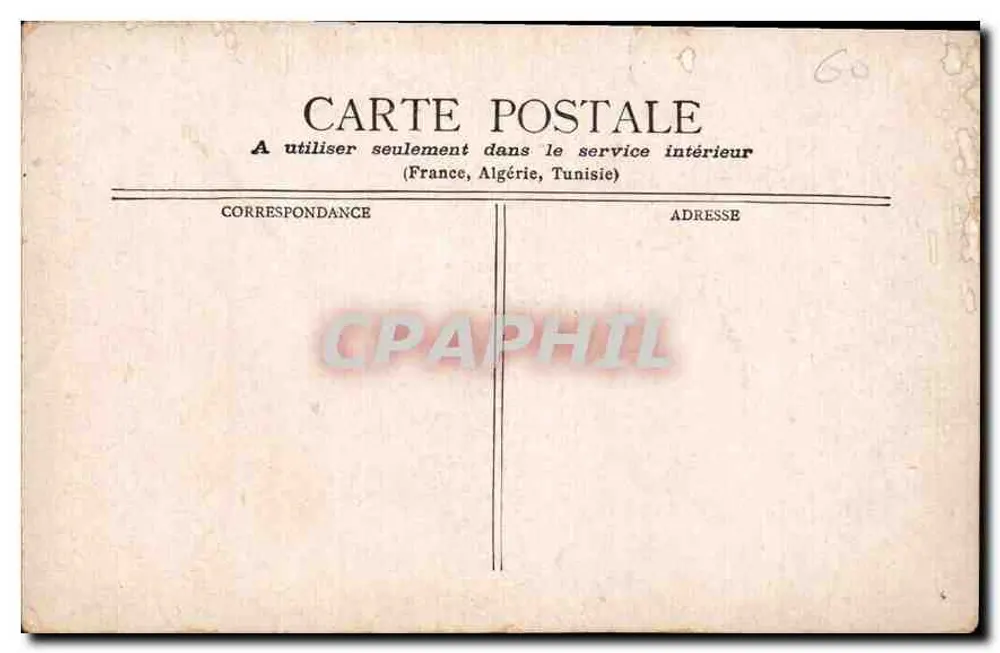 O Castelo de Pierrefonds — vista panorâmica — editor não identificado - Verso