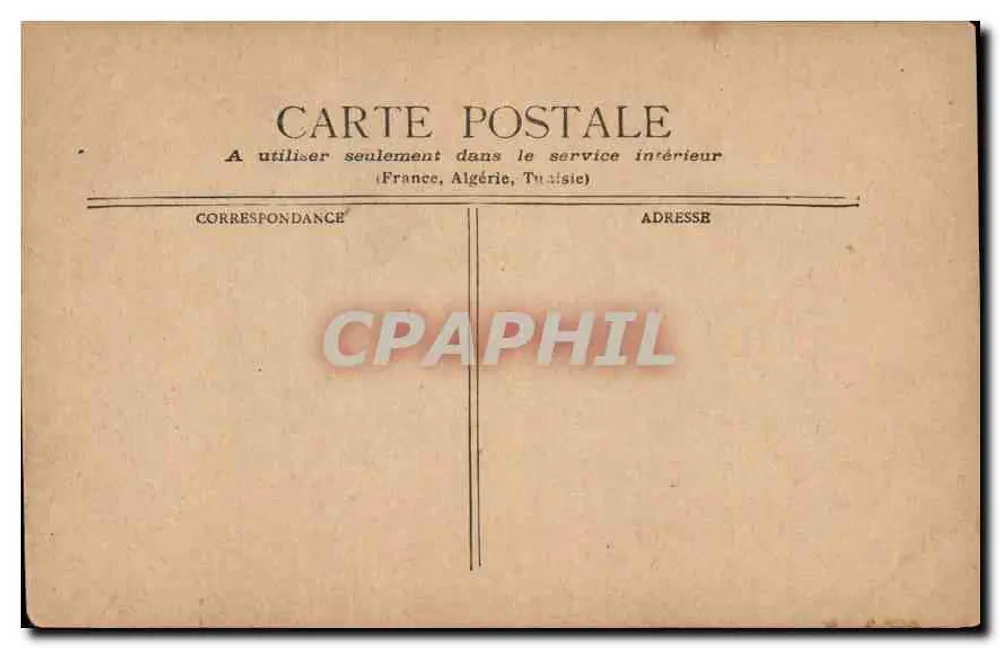 O Castelo de Chantilly — vista do castelo e de seus jardins — editor não identificado - Verso