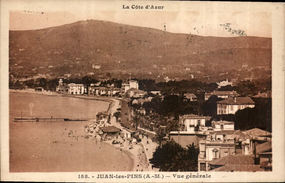 Juan-les-Pins (A.-M.) — Allgemeiner Blick — Munier, Kunstfotograf-Verleger - Vorderseite