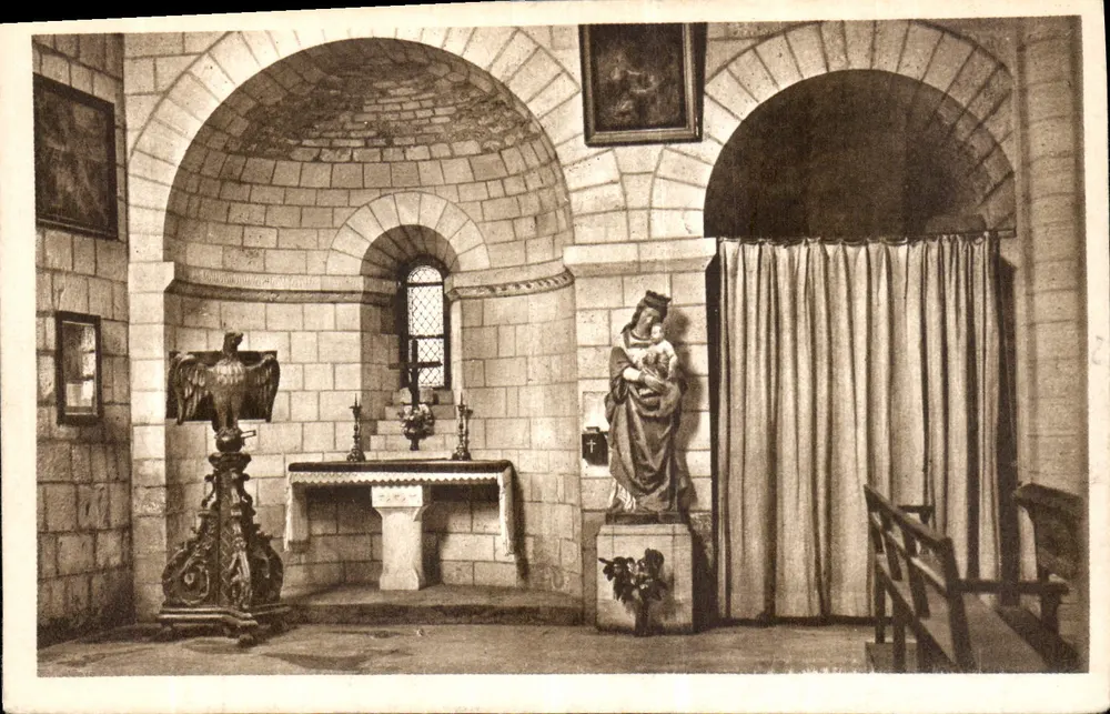 Morienval (Oise) — Die Kirche Notre-Dame — Seitenaltar Nordseite - Vorderseite