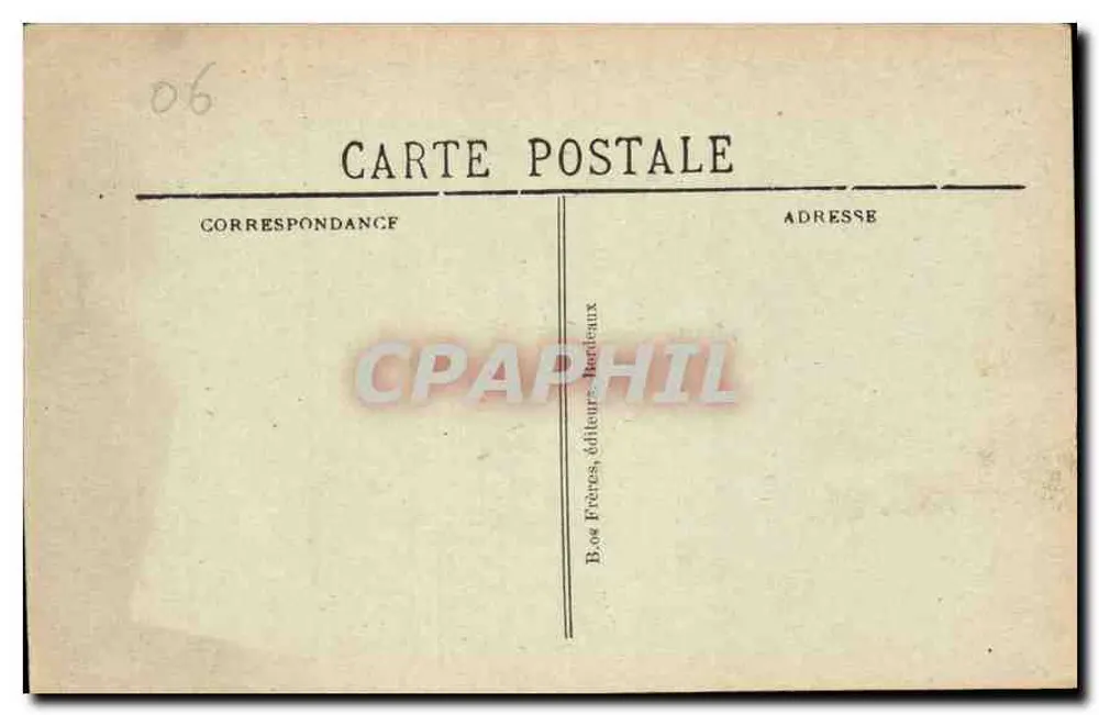 Rodovia de Nice a Mônaco — Vista sobre Èze e o Cabo Roxo — BR - 1625 - Verso