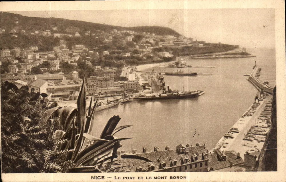 Nice — O Porto e o Monte Boron — Editor não identificado, número de série não visível - Frente