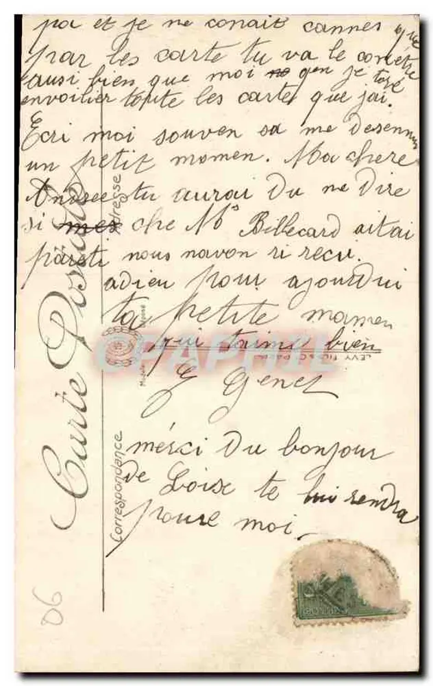 Cannes — Vista sobre o Estérel — LL, n°40 - Verso