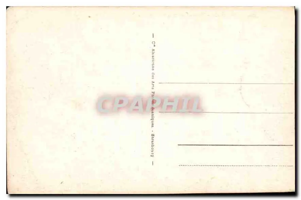 Nice - Panorama das Ponchettes — Coleção dos Artes Fotográficos, Strasbourg, n°170 - Verso