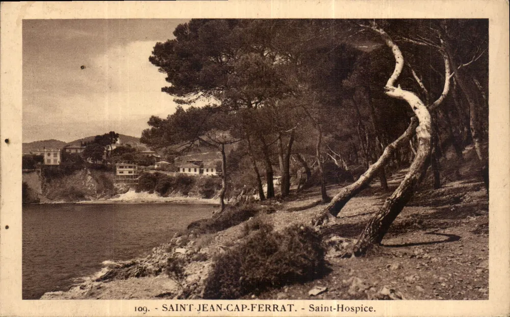 Saint-Jean-Cap-Ferrat - Saint-Hospice — Edição 'La Cigogne', n°109 - Frente