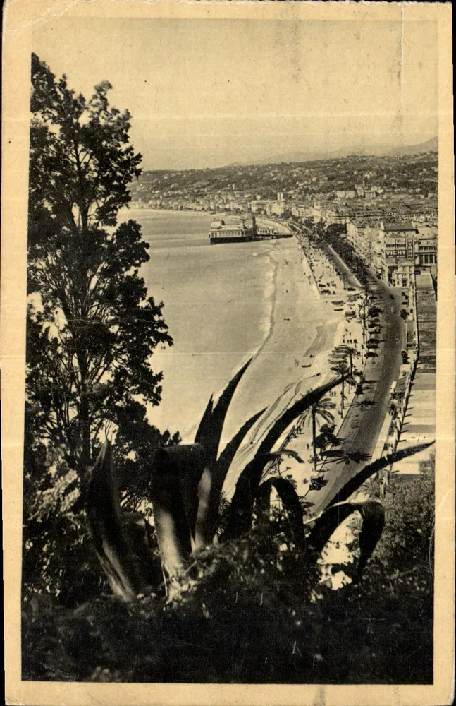 Nice — Allgemeiner Blick vom Schloss — Côte-d'Azur Artistique, n°17 - Vorderseite
