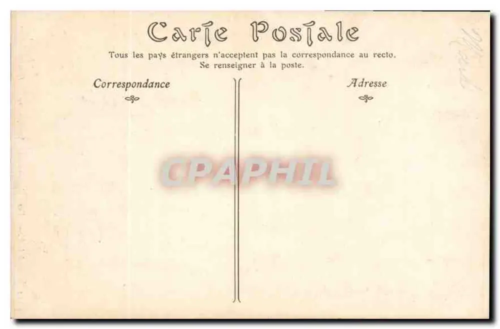 NICE — Ansicht von Mont Boron, zwischen den Kiefern — ND Phot, n° 354 - Rückseite