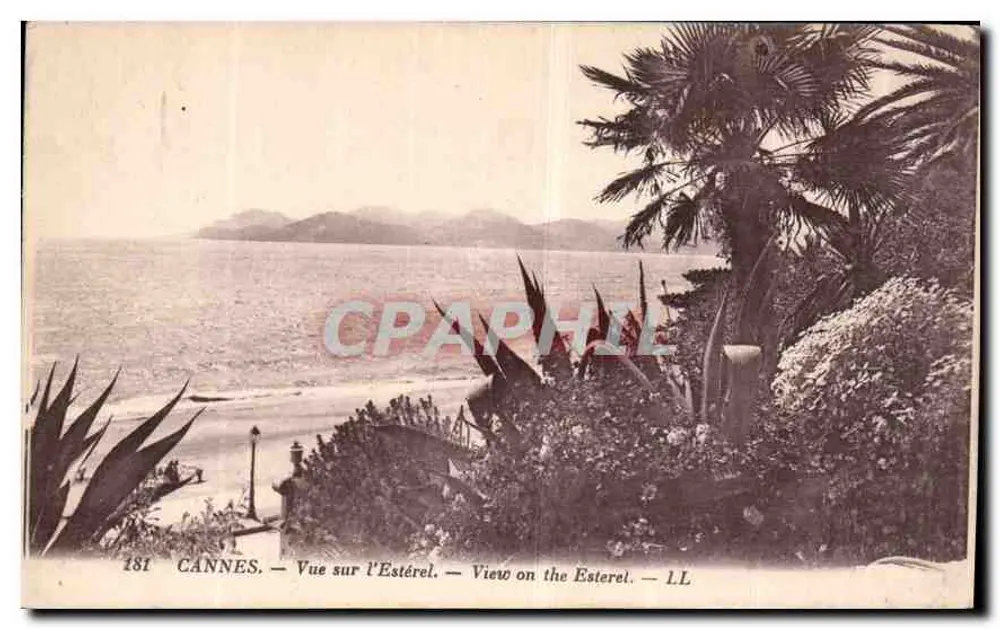 Cannes — Widok na Estérel — LL, n° 281 - Awers