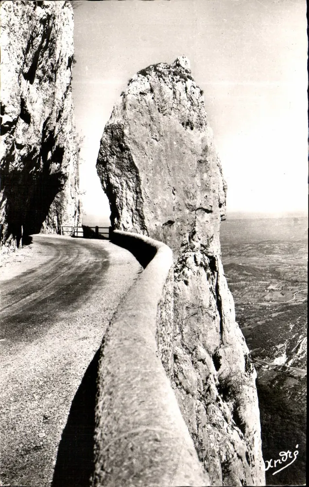 Die schönen französischen Alpen — Route de Combe — Édition d'Art Grenoble - Vorderseite