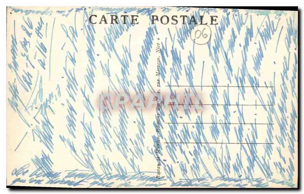 Cannes - Saint-Honorat - Reste des alten Schlosses — n°2648 - Rückseite