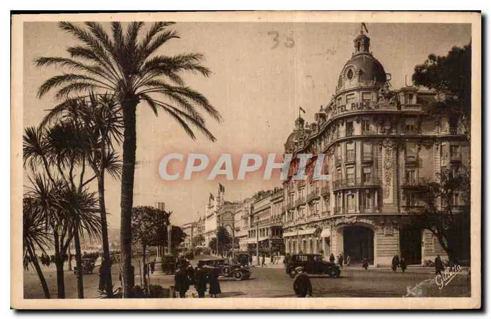 Hotel Ruhl — Niza — editor Gilles - Anverso