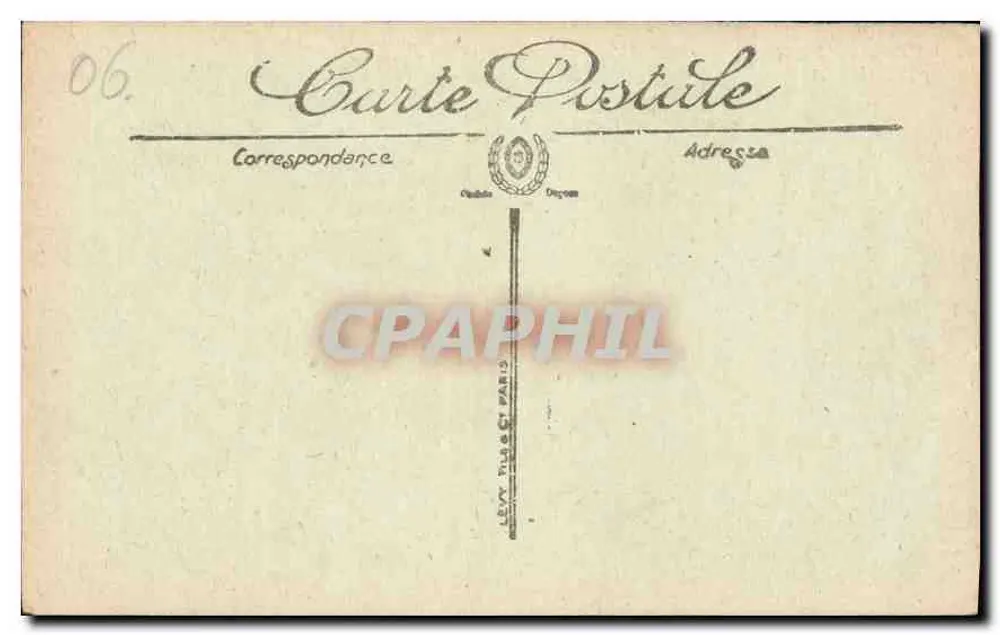 CANNES — Promenade de la Croisette und Mont-Chevalier — Selecta, n°21 - Rückseite