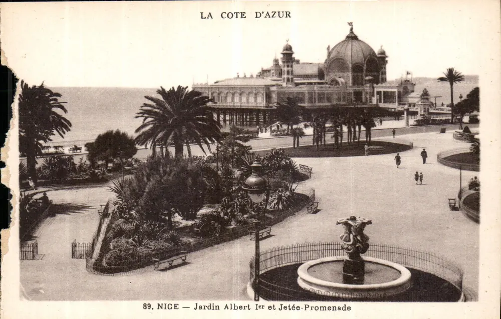 Nice — Jardin Albert Ier und Jetée-Promenade — Verleger Manier d'Art, Nîmes - Vorderseite