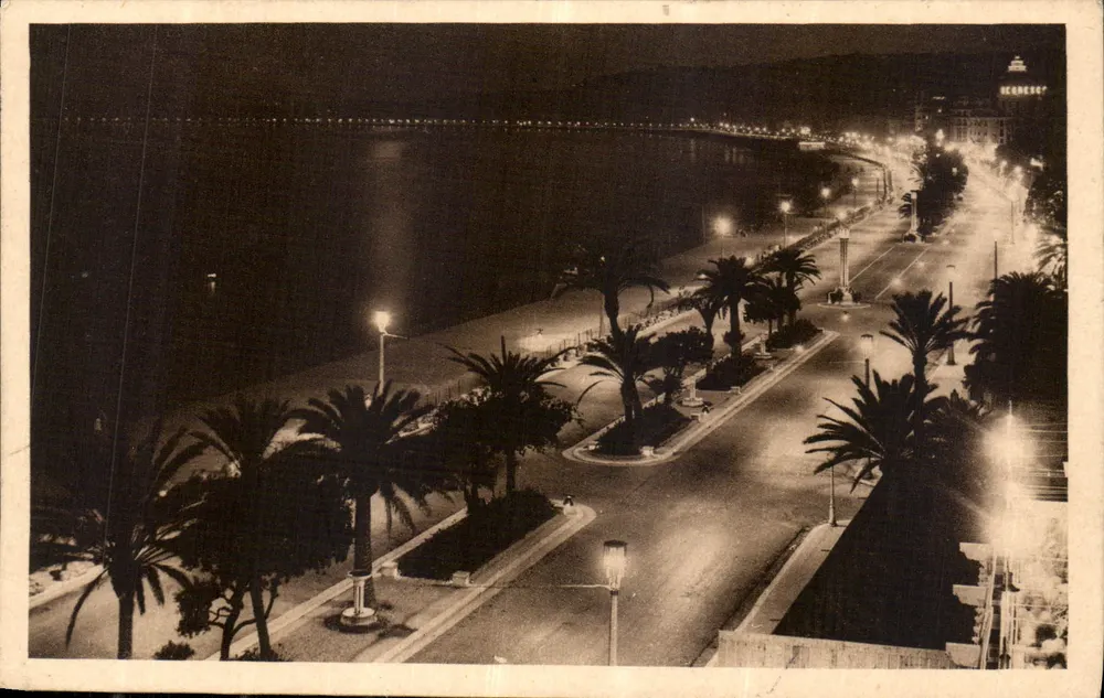 Nice - Nachtsicht der Côte d'Azur — Côte d'Azur Artistique, n°85 - Vorderseite