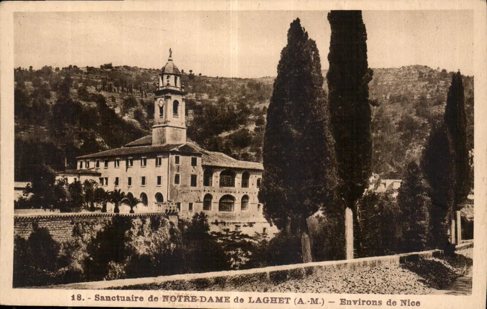 Heiligtum Notre-Dame de Laghet (A.M.) — Umgebung von Nizza — L. Gniatto & Cie, Nizza - Vorderseite