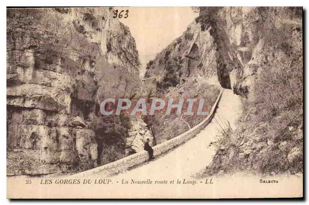 Les Gorges du Loup — Die neue Straße und der Wolf — Selecta, n° 363 - Vorderseite