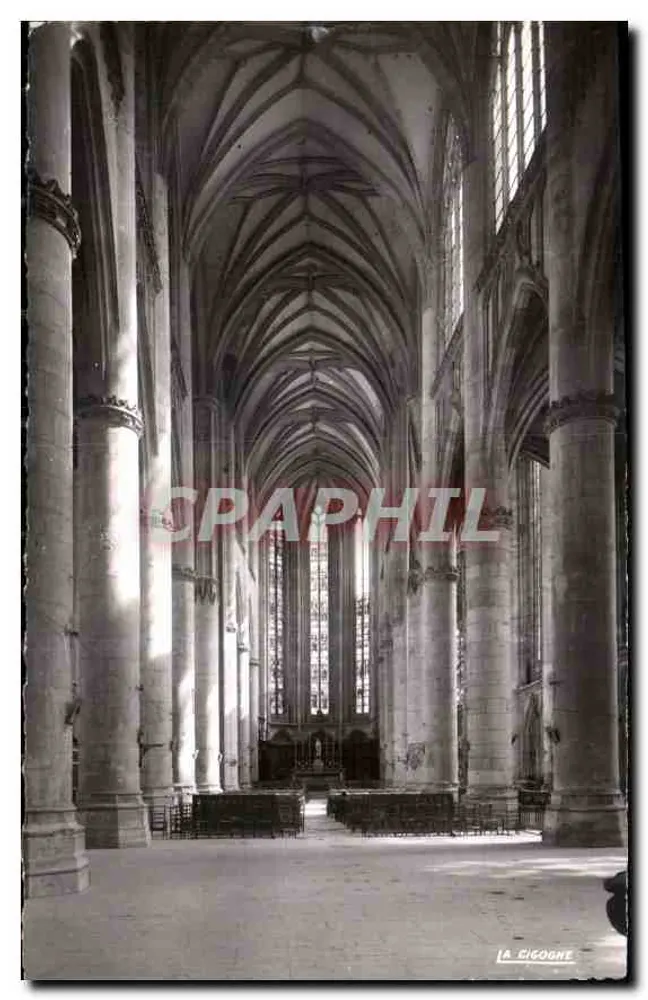 Innenansicht der Basilika Saint-Nicolas de Port — Meurthe-et-Moselle — Verlag: La Cigogne, n° 54.483.04 - Vorderseite