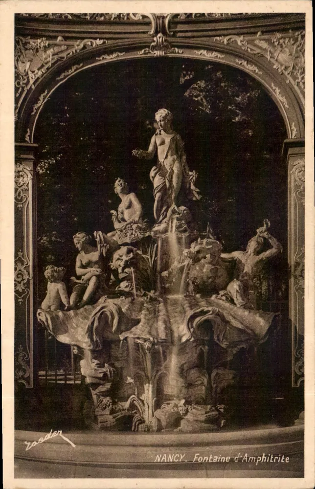 Nancy - Fontaine d'Amphitrite — editor Zoedder, n°46 - Frente