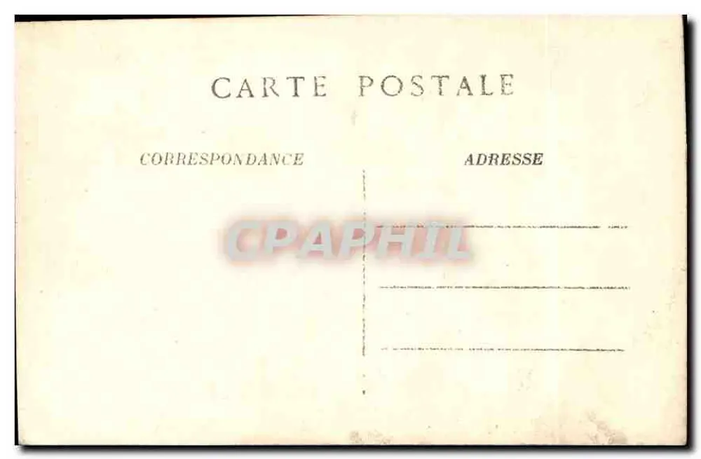 Menino em uniforme de marinheiro — estúdio fotográfico — Carta postal Bilhete postal antigo - Verso
