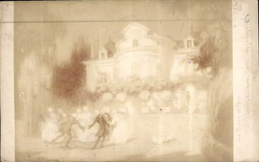 Saisons de Paris — Treten Sie in den Tanz ein — Ludovic Alleaume — n°334 - Vorderseite
