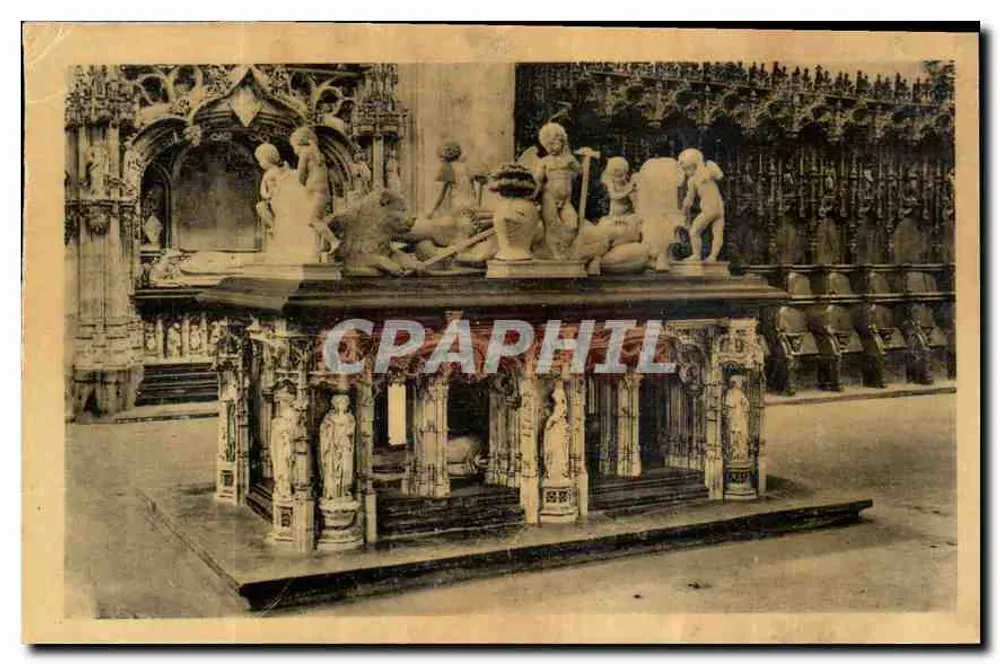 Kirche von Brou — Grabmal von Philibert Le Beau — Edition des Monuments Historiques - Vorderseite