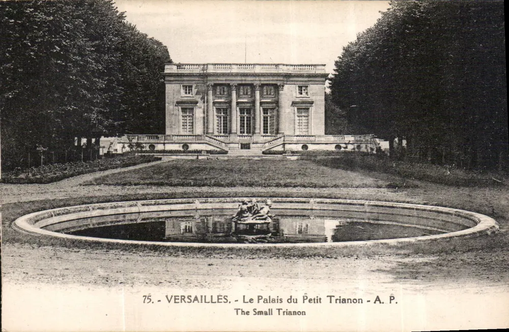 Versalhes - O Palácio do Petit Trianon - A.P. - Frente