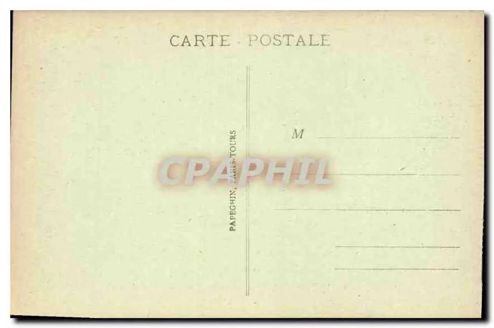 Versalhes - O Palácio do Petit Trianon - A.P. - Verso