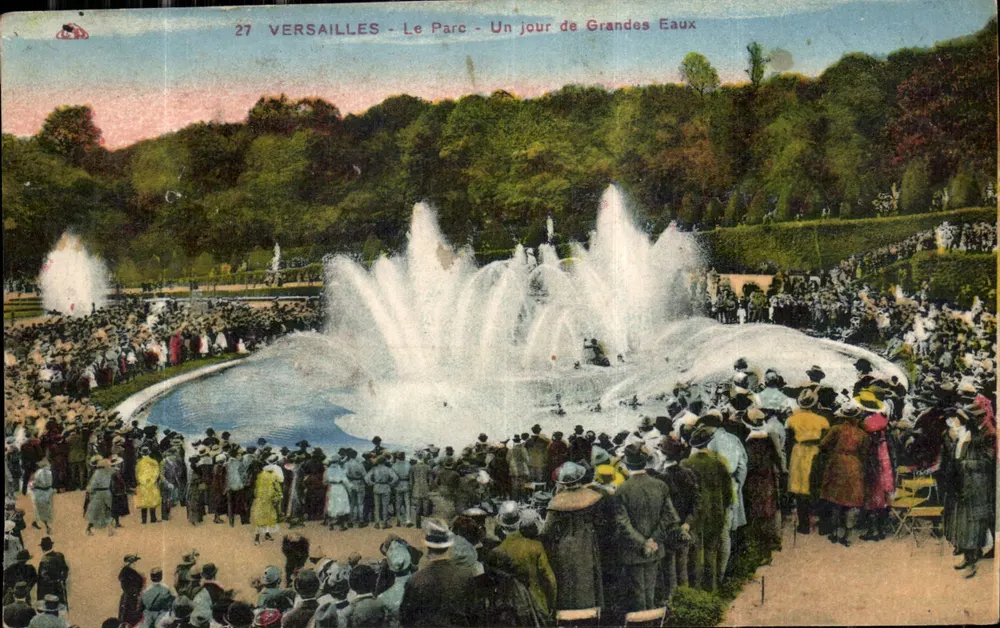 Versailles - O Parque - Um dia das Grandes Eaux — n° 27 - Frente