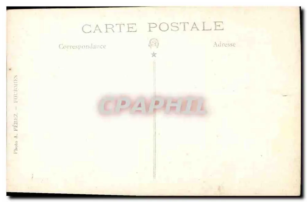 Dois crianças — estúdio fotográfico — Foto A. FÉRÉZ - FOUJAMIES - Verso