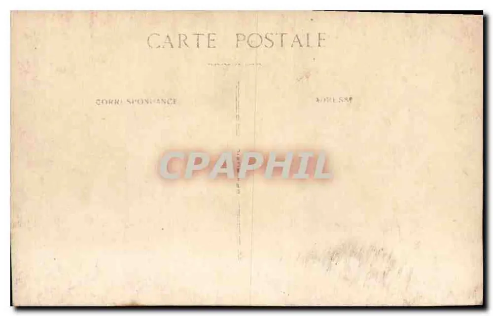 Frau in Pelzmantel — Cannes — 4. Januar 1924 - Rückseite