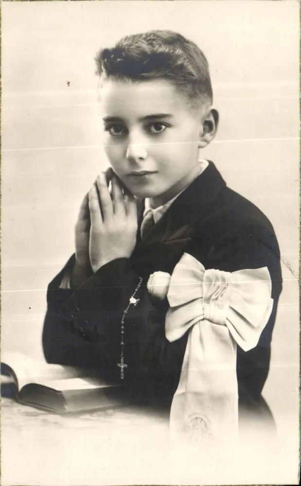Ragazzo in abito religioso — ritratto — n°1511 - Recto