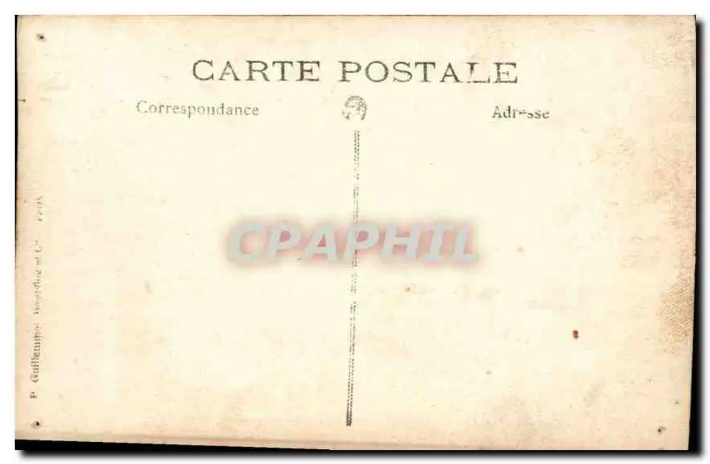 Retrato de homem em traje — estúdio — P. Guillaume, n° 107 - Verso