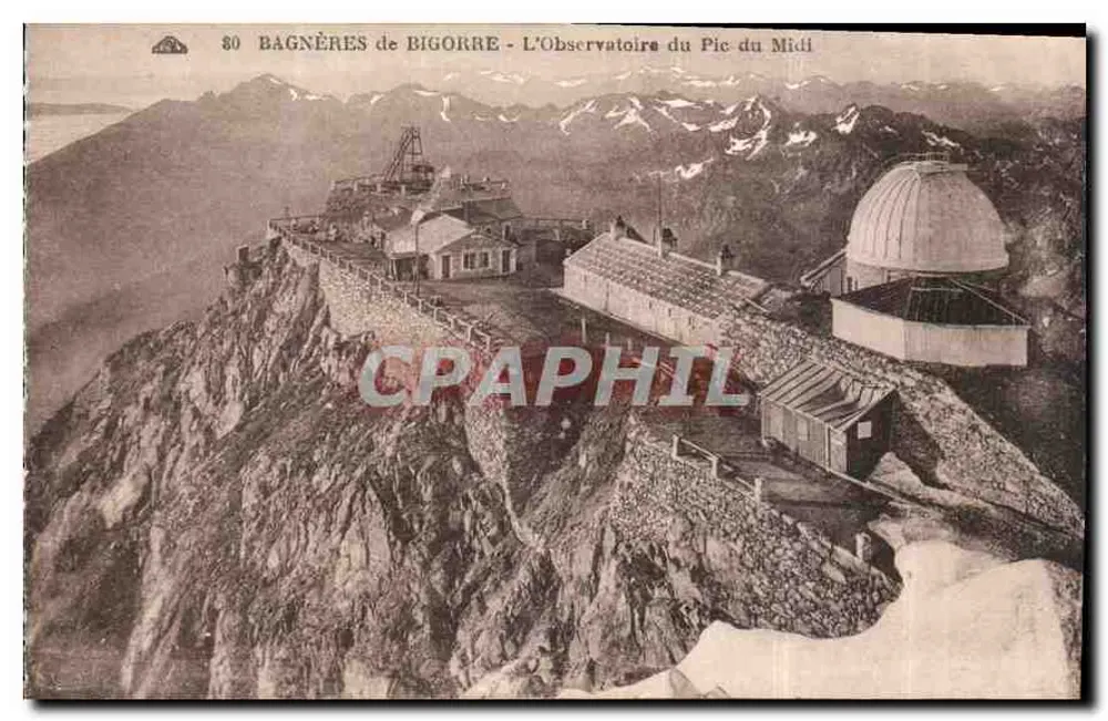 Bagnères-de-Bigorre - L'Observatoire du Pic du Midi - Vorderseite