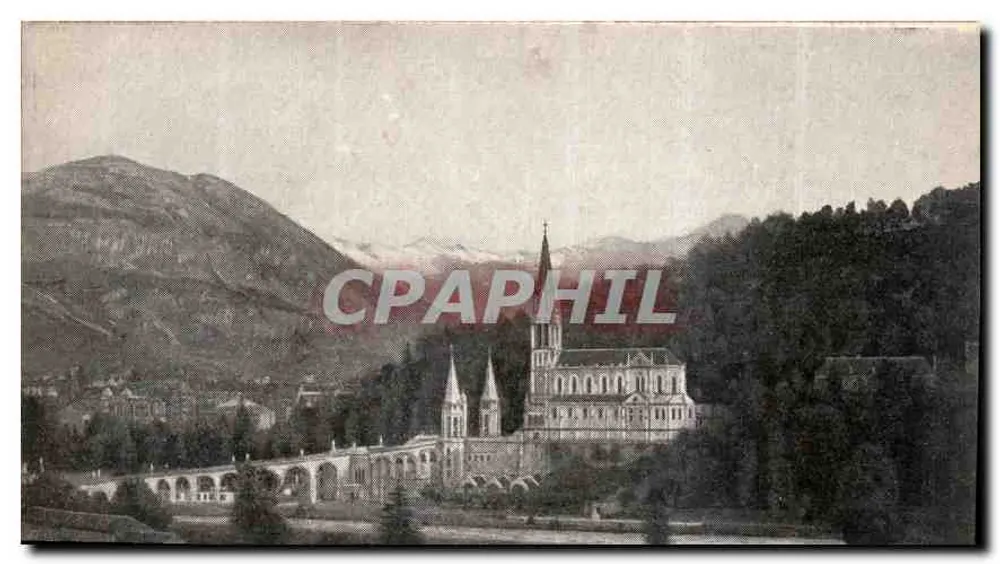 Lourdes — A Basílica — Édition Lourdes - La Basilique - Frente