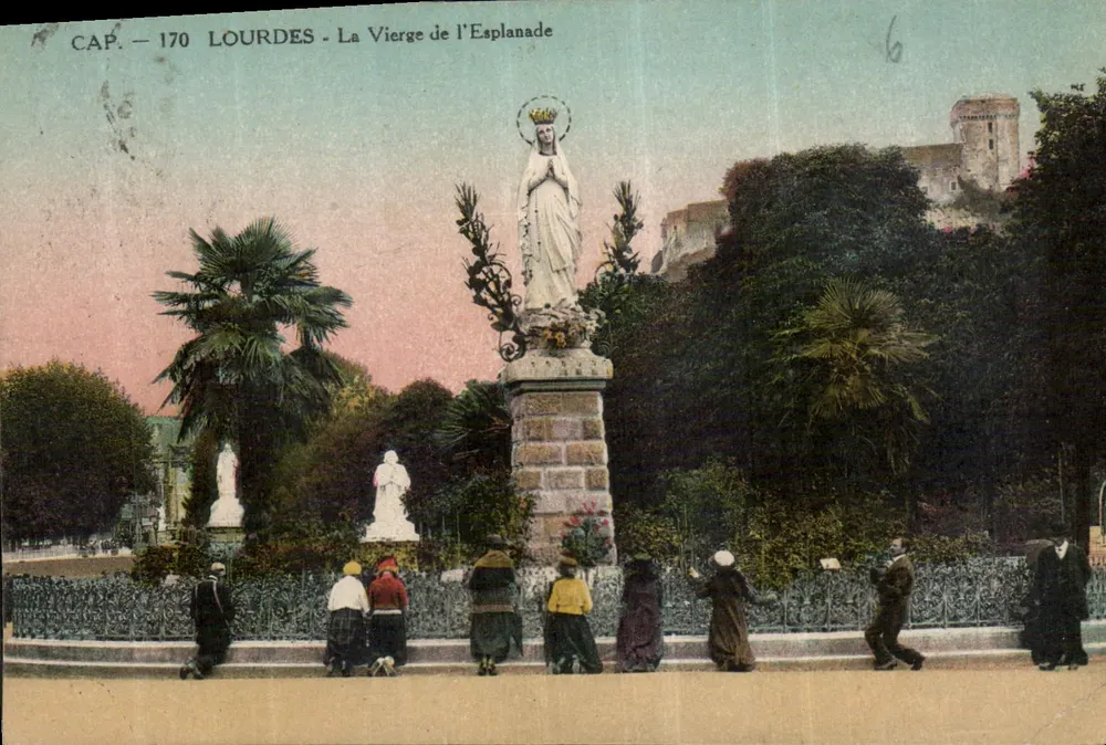 Lourdes - A Virgem da Esplanada — CAP, n° 170 - Frente