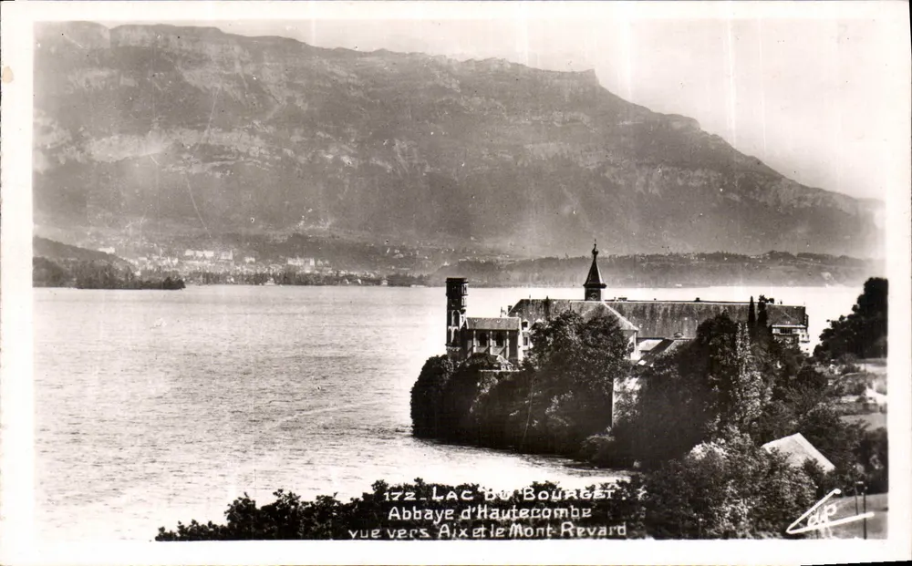 See Bourget — Abtei Hautecombe in Richtung Aix und Mont Revard — Réal-Photo C.A.P. — n° 172 - Vorderseite