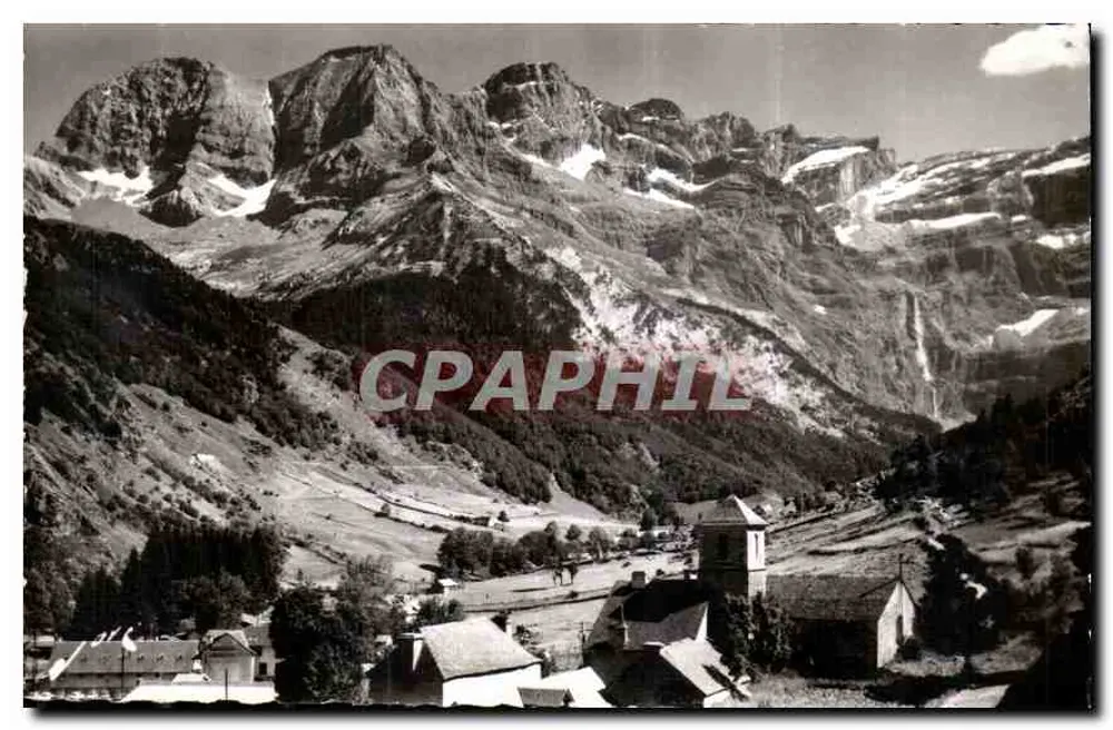 Gavarnie (H.P.) — Le Cirque et le village — Éditions Jove, Pau - Recto