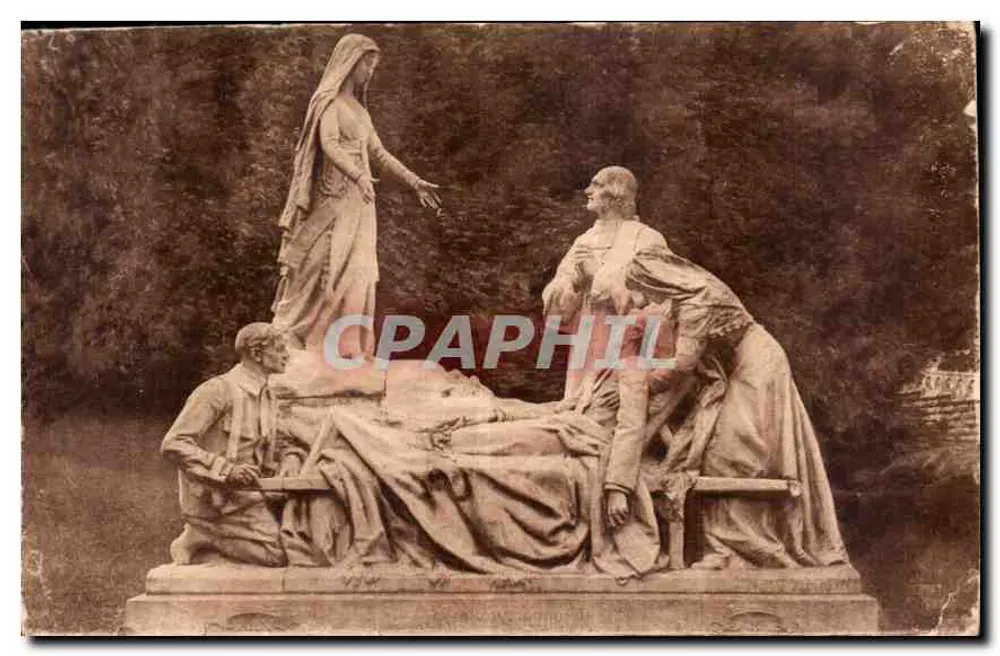 Lourdes (Hautes-Pyrénées) — Monument gespendet vom Bistum Cambrai — Verleger nicht sichtbar - Vorderseite