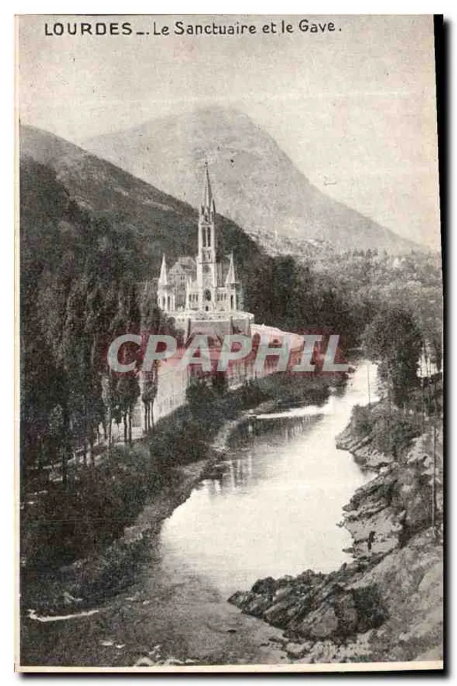 Lourdes — Das Heiligtum und der Gave — Edition Palais du Sanctuaire, Lourdes - Vorderseite