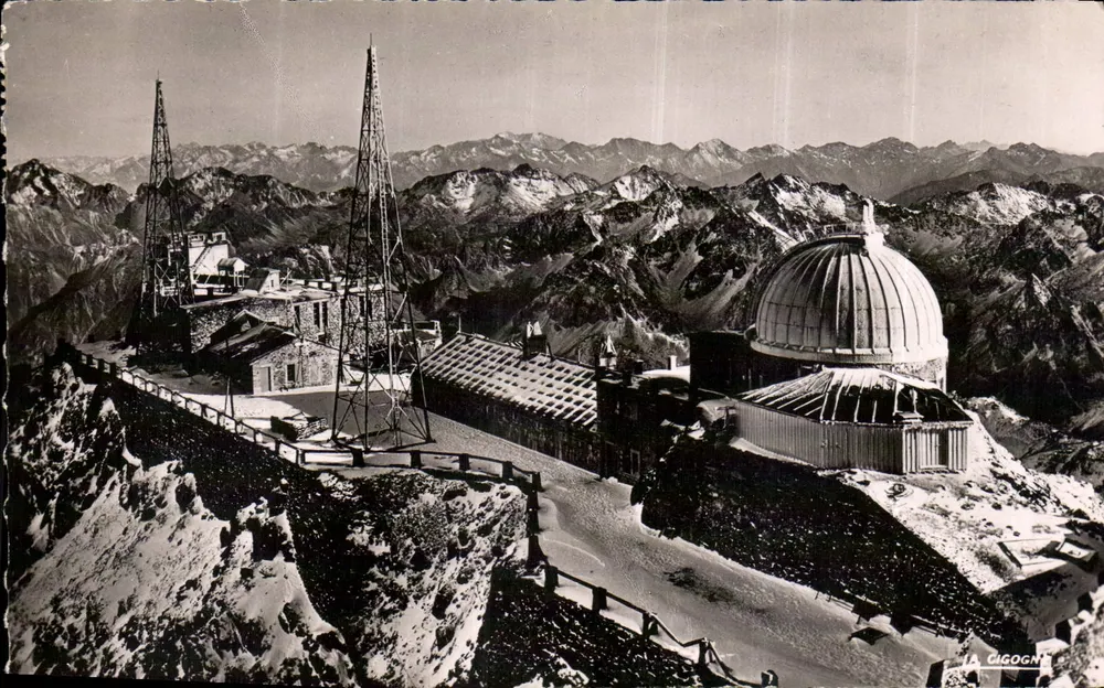 Observatorium des Pic du Midi - Panoramische Ansicht - Éditions LA CIGOGNE - Vorderseite