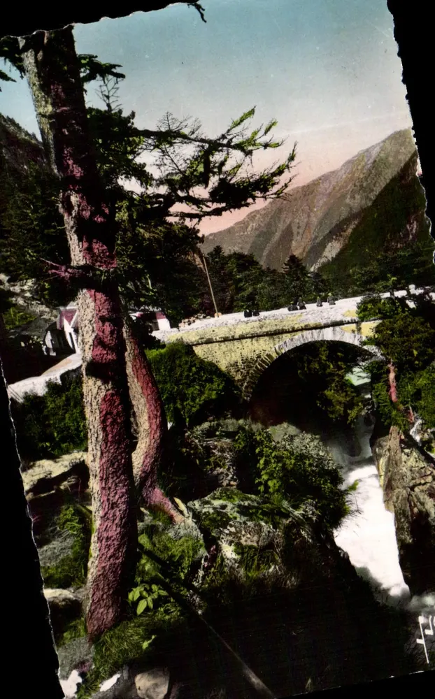 Spanischer Brücke — Cauterets (Hautes-Pyrénées) — Éditions Martel, Paris - Vorderseite