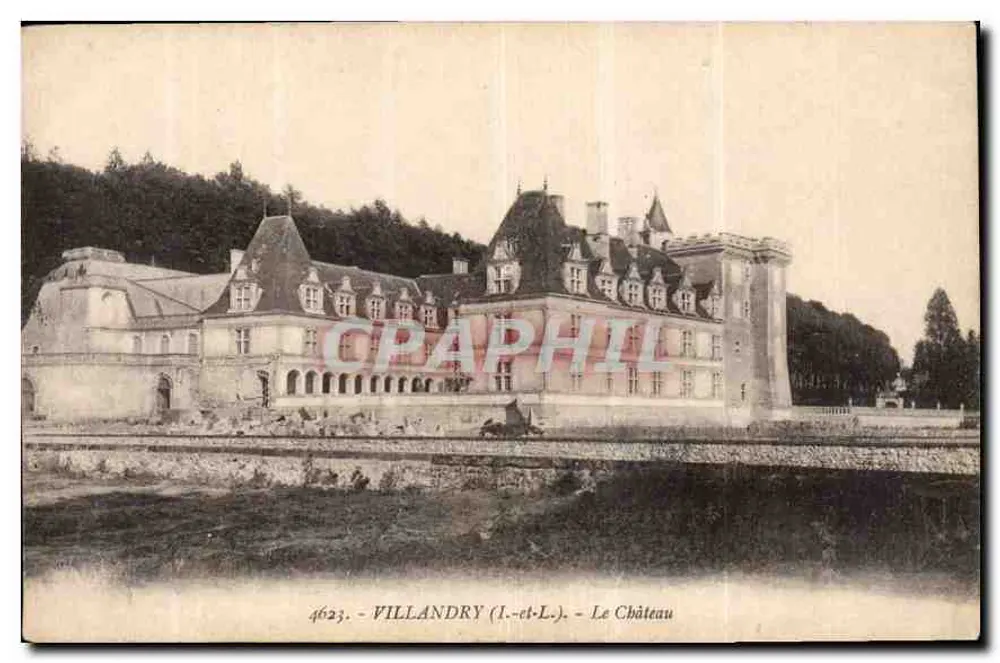 Villandry (Indre-et-Loire) — Il Castello — n°4623 - Recto