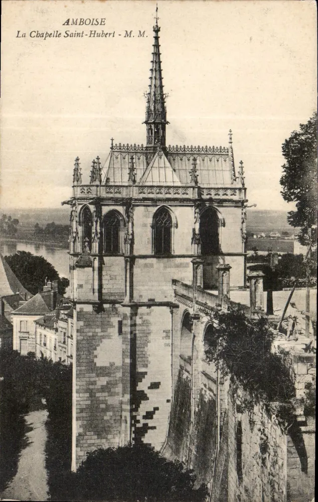 Amboise — A Capela de São Humberto — M. M. - Frente