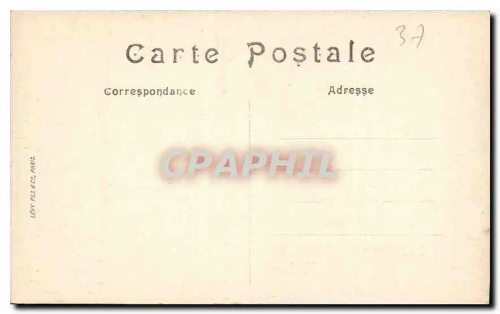 Chenonceaux — A Ala Thomas Bohier — A Fachada Oriental — LL. — n°8 - Verso