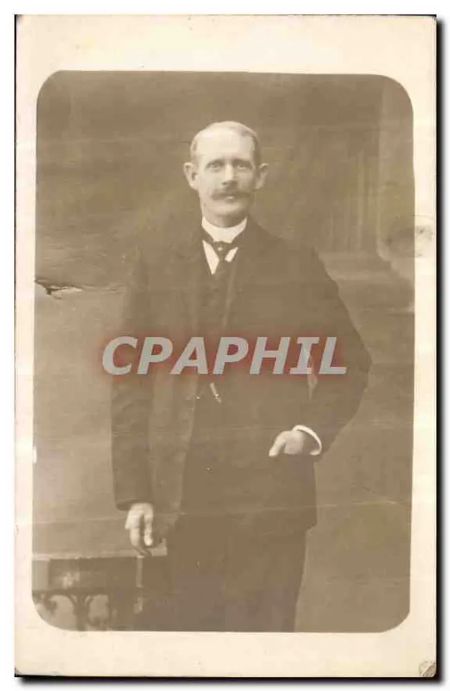 Retrato de um homem — editor R. Galliattin, série não identificada - Frente