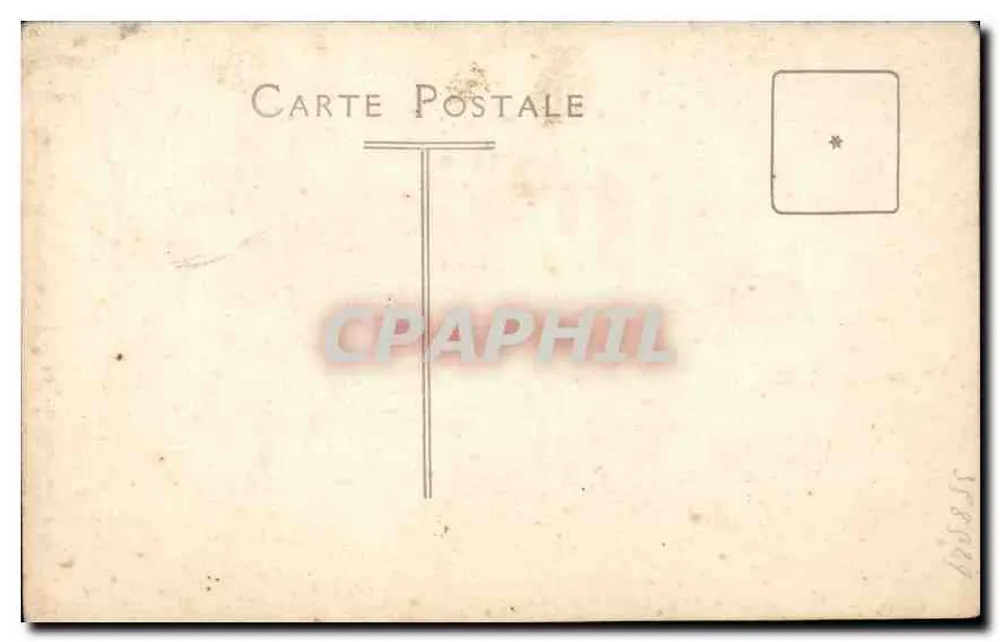 Porträt einer Frau — Studio Chamberlin — 63, Boulevard Nogent, Paris - Rückseite