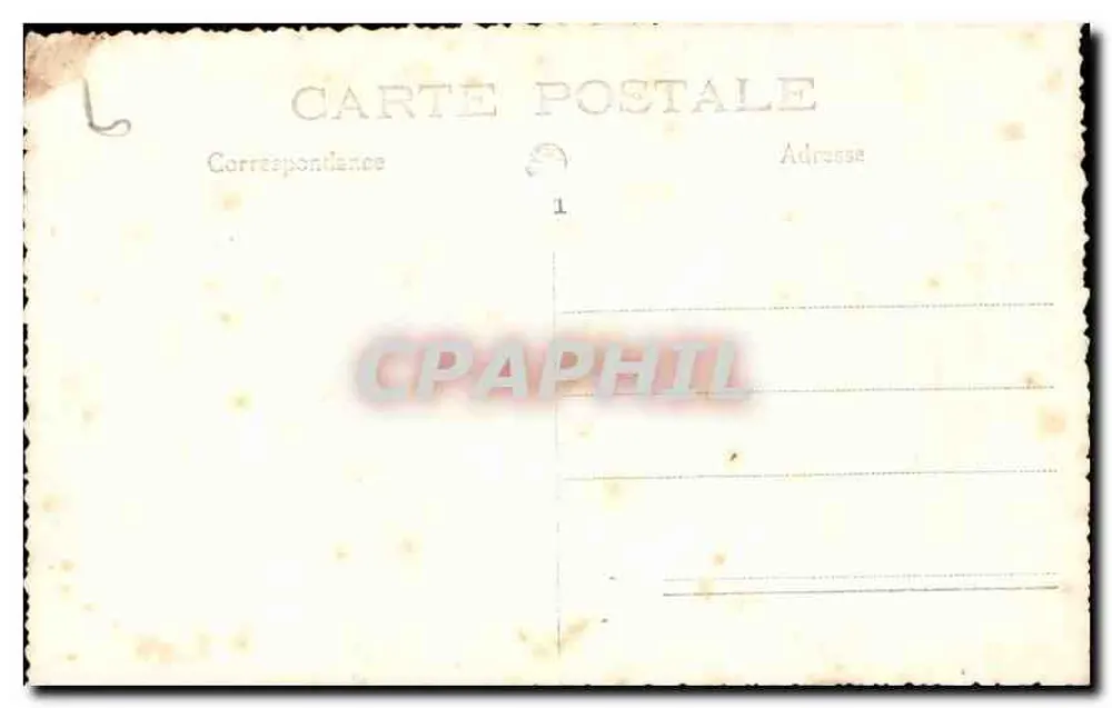 Festa da primeira comunhão — menina em vestido branco e véu — editor não identificado - Verso