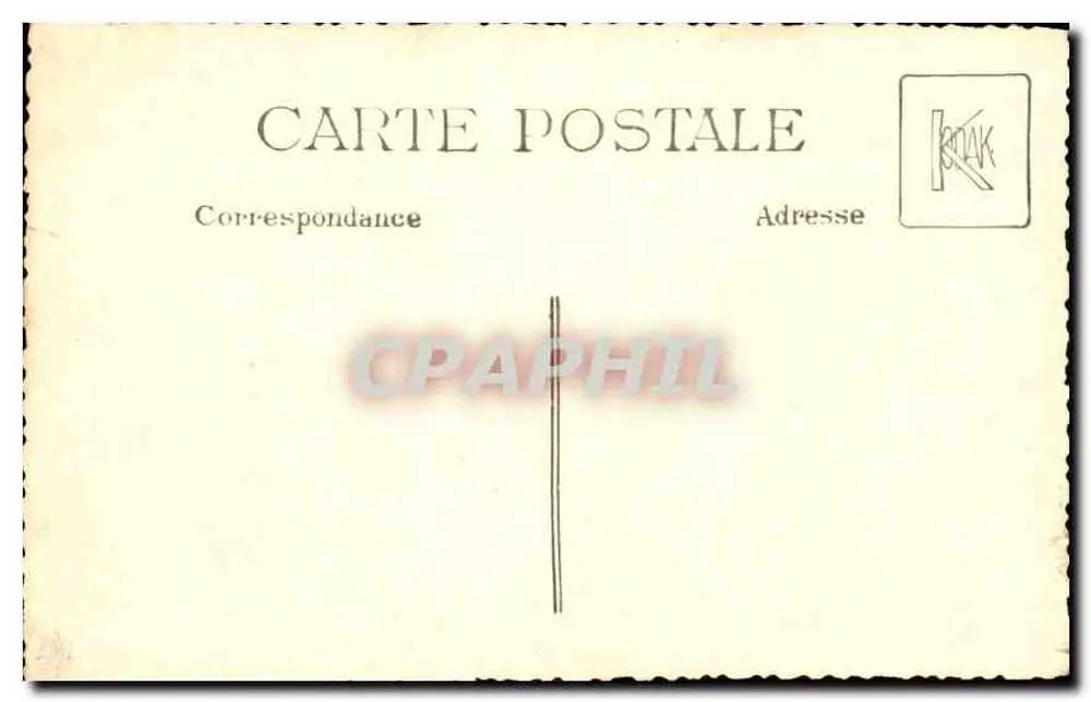 Vierköpfige Familie — Schwarz-Weiß-Foto — Verlag Koak - Rückseite