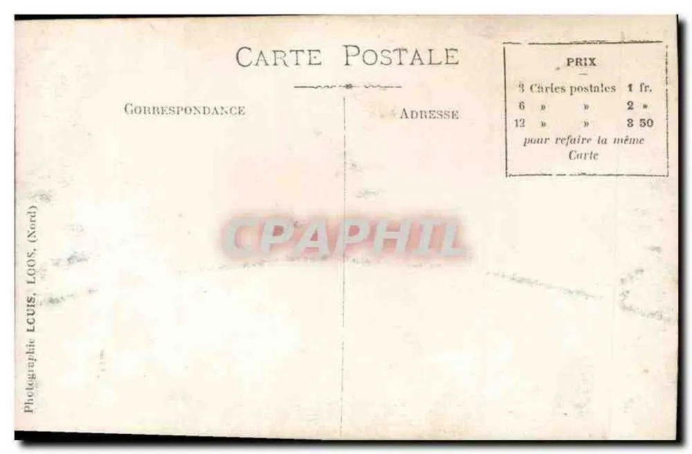 Porträt eines Mannes in einem Anzug — Studio — Fotograf LCUIS, Loos (Nord) - Rückseite