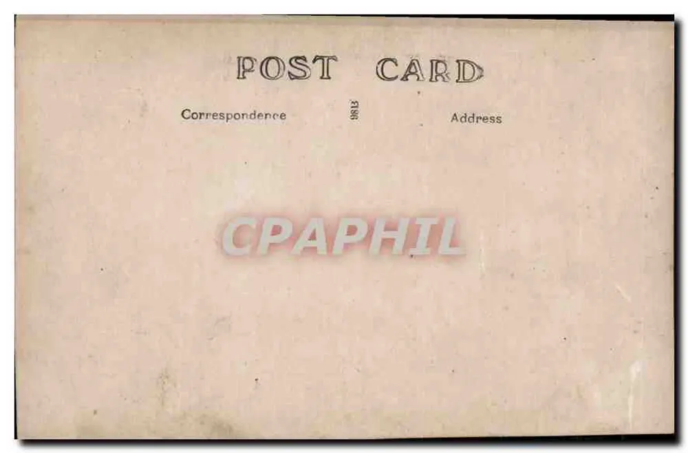 Bambino in uniforme da marinaio — davanti a un muro di mattoni — cartolina postale anonima - Verso